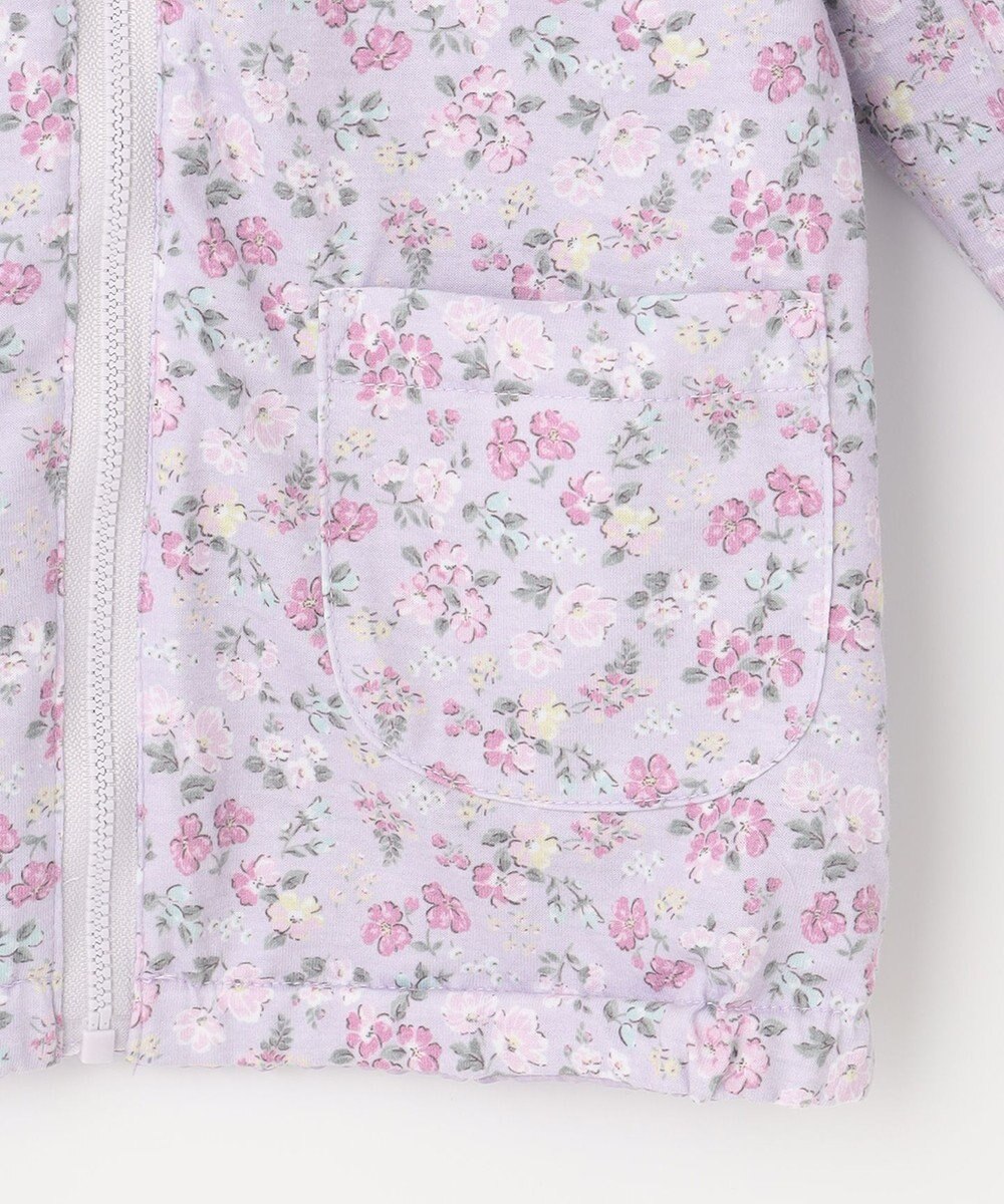 ANY KIDS フード取り外し リバーシブル ブルゾン 