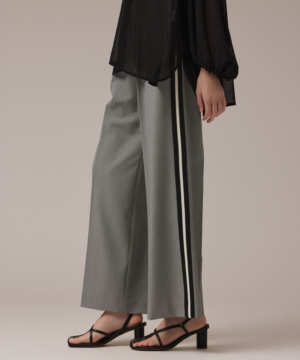 GRACE CONTINENTAL サイドラインパンツ 