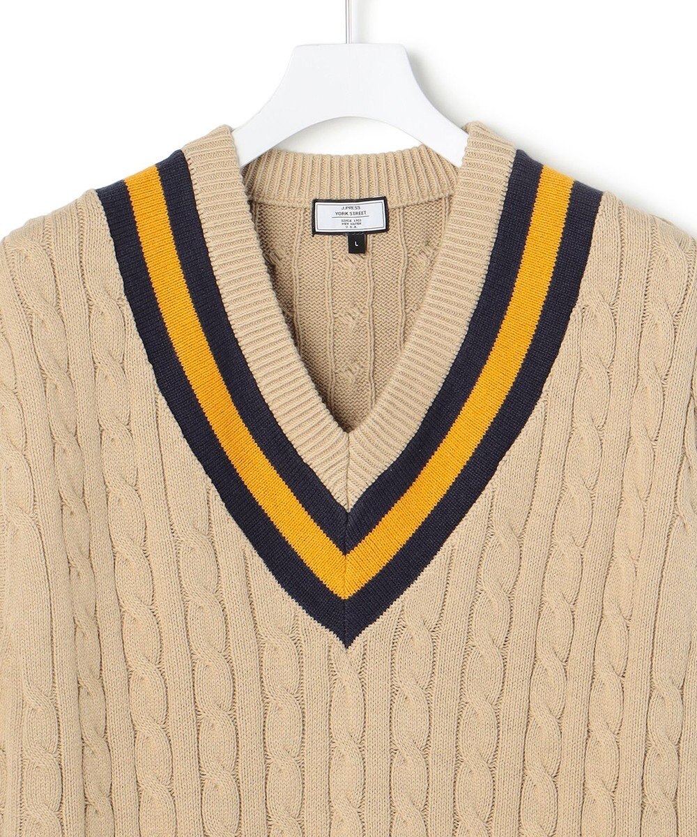 J.PRESS YORK STREET 【UNISEX】チルデン ニットベスト 