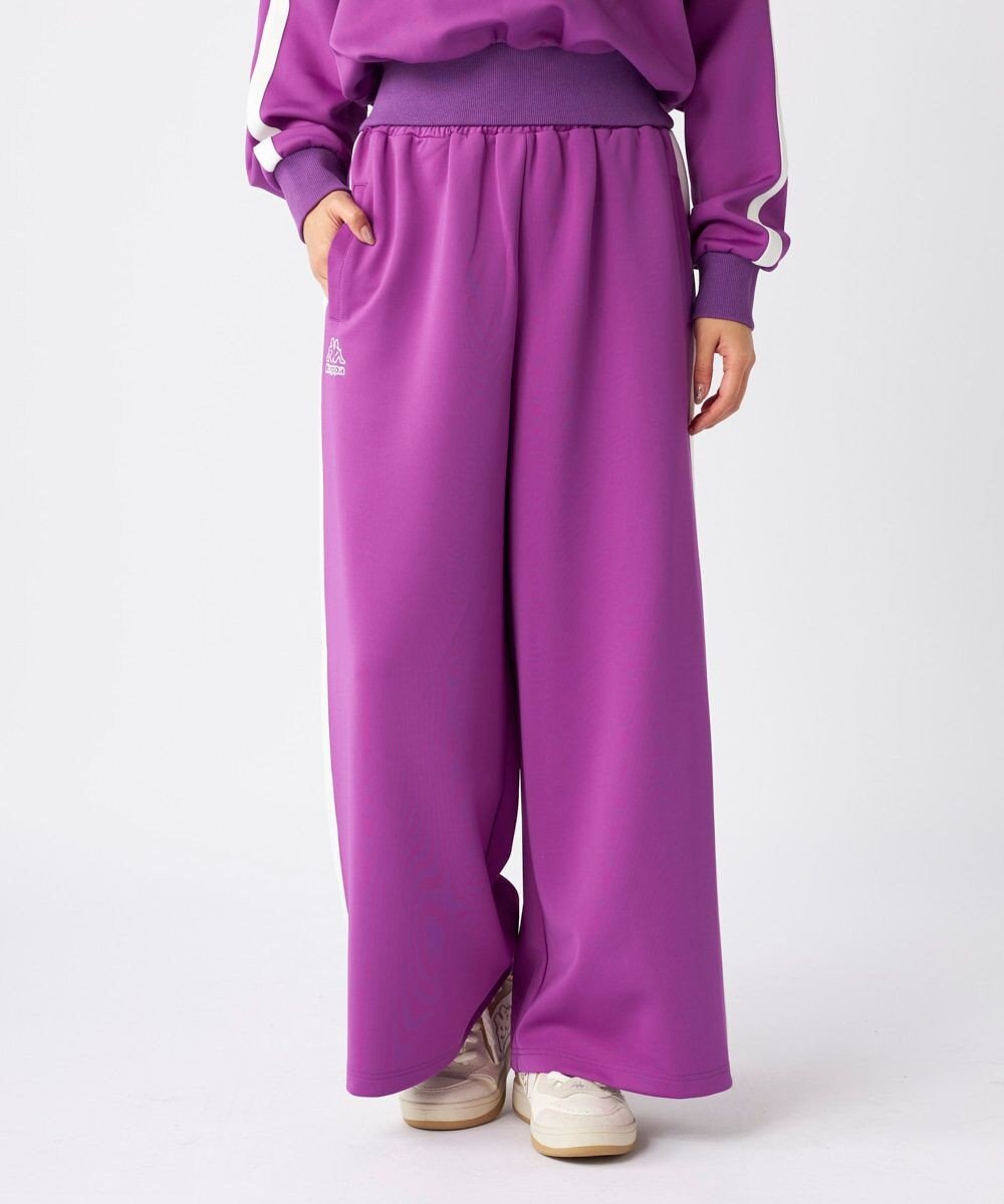 OP／FILA 【Kappa】ジャージ トラックワイドパンツ 