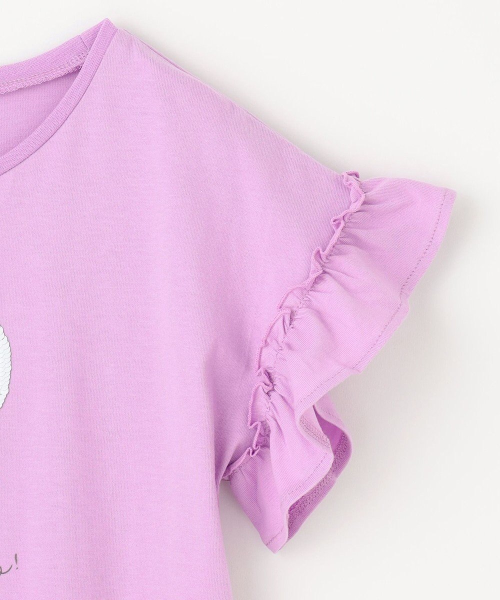 ANY KIDS 接触冷感 しろくま ミラクルスパンコール Tシャツ 