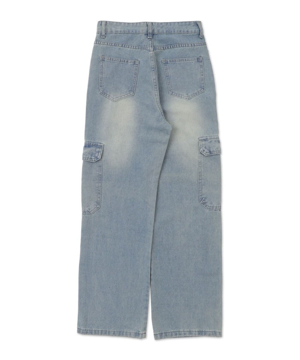 WEGO ワイドカーゴデニム 