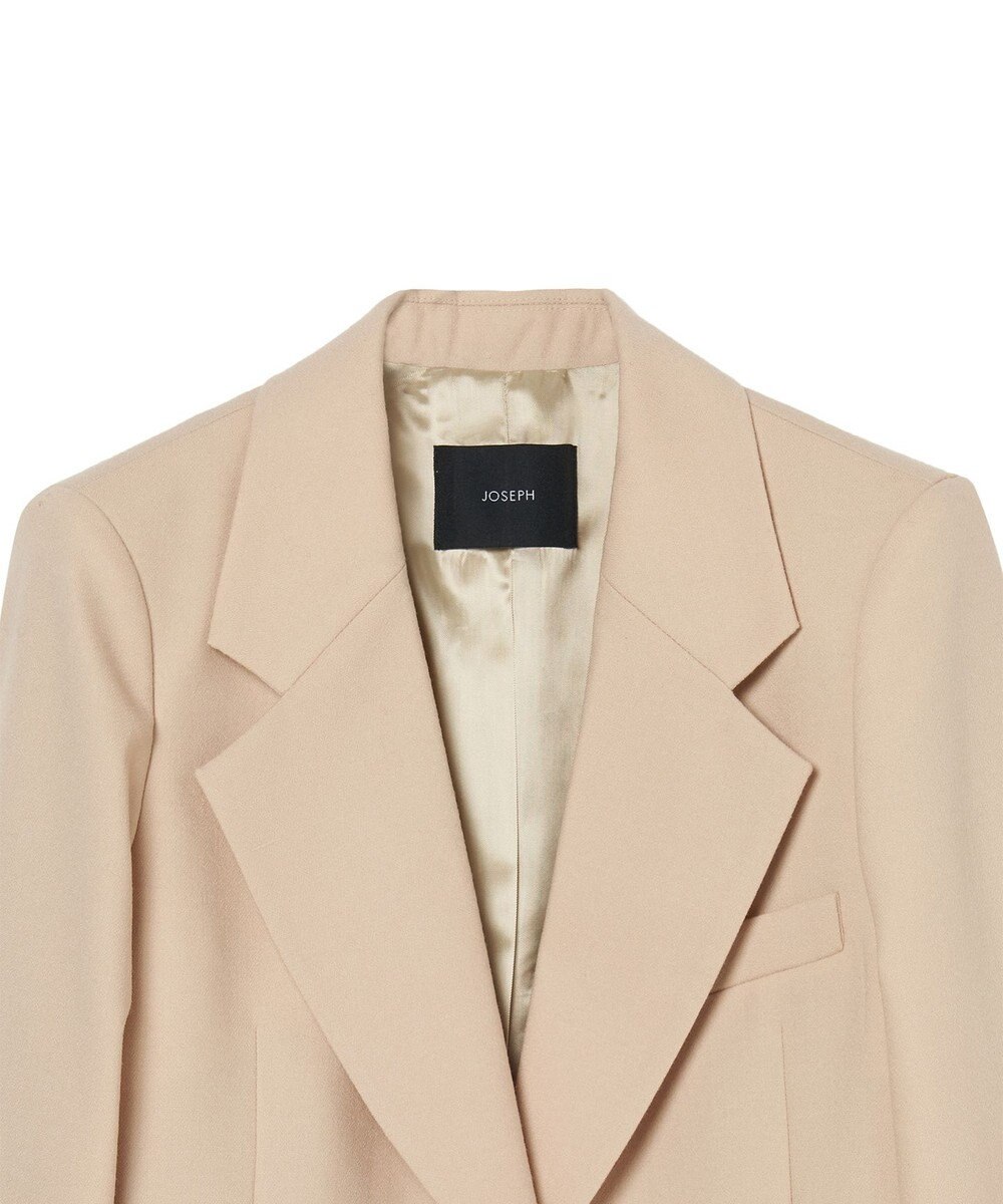 JOSEPH ライトフランネル　シングルブレストジャケット 