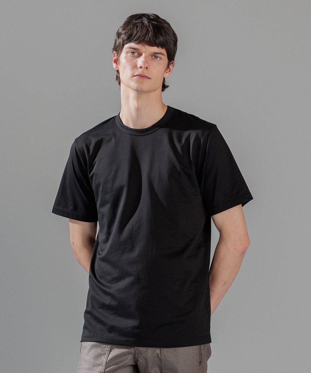 JOSEPH HOMME 【LEON 掲載】スビンソフトジャージー　クルーネック半袖カットソー 