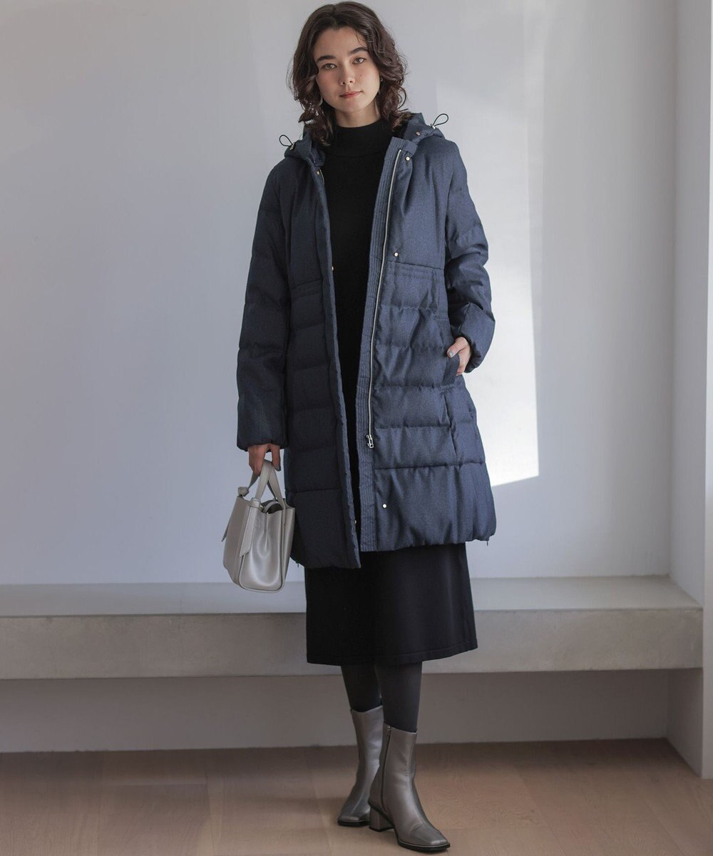 組曲 【WEB限定】スムースストレッチニット ワンピース 