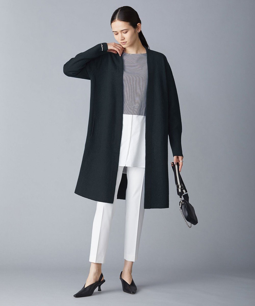 ICB ミルドウール ロングカーディガン 