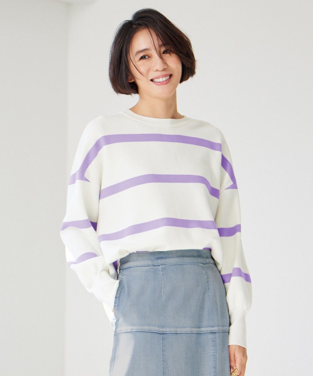 自由区 【WEB&一部店舗限定】スムージーカラー ニット 