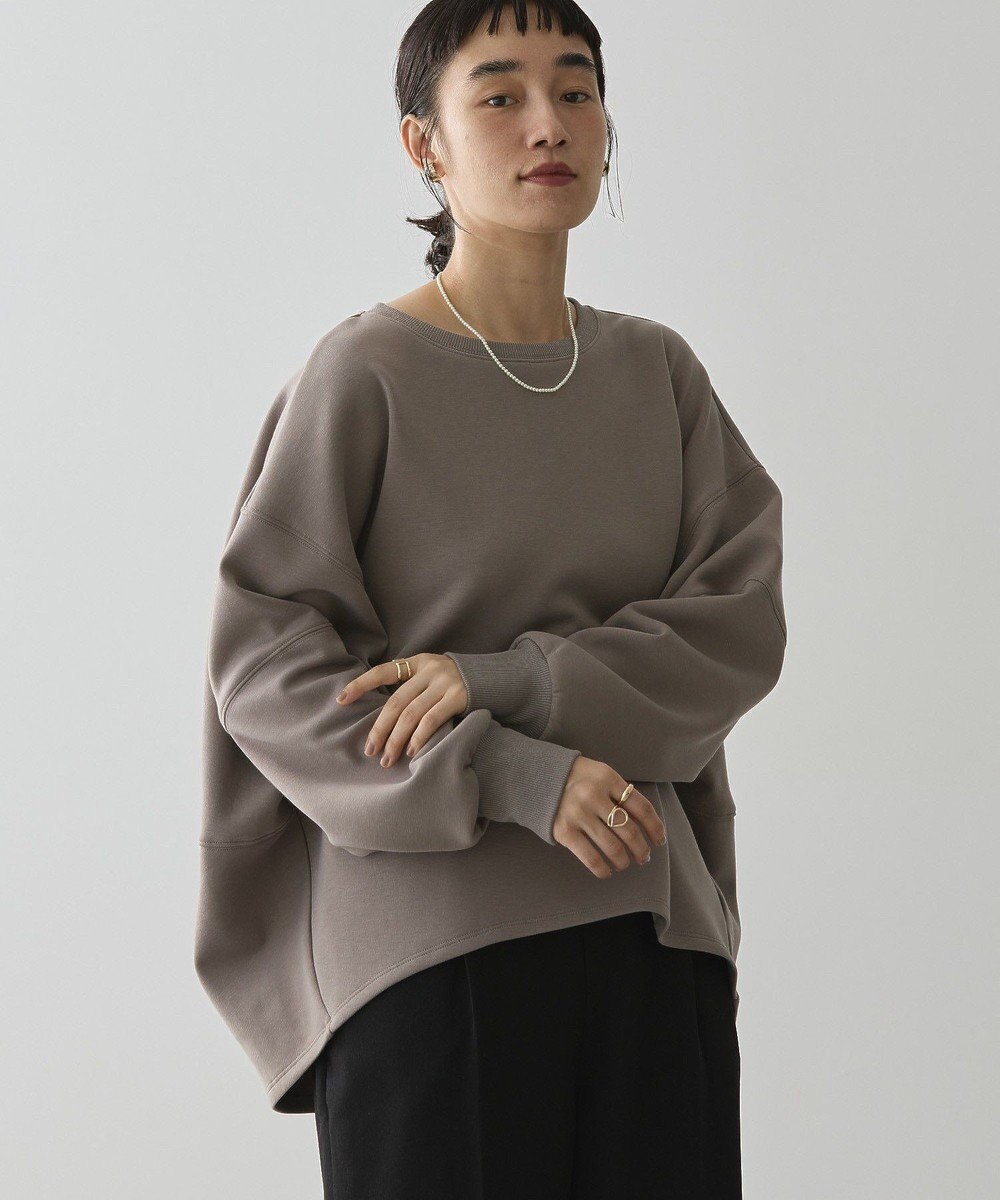 AMERICAN HOLIC 【WEB限定】袖タックコクーンポンチプルオーバー 