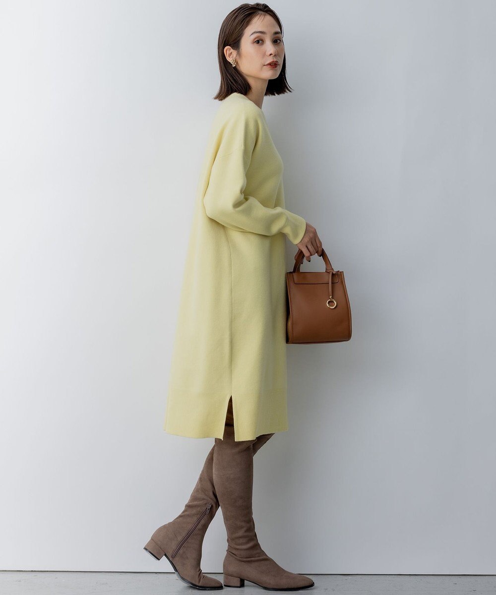 組曲 Aラインリラクシーニット ワンピース 