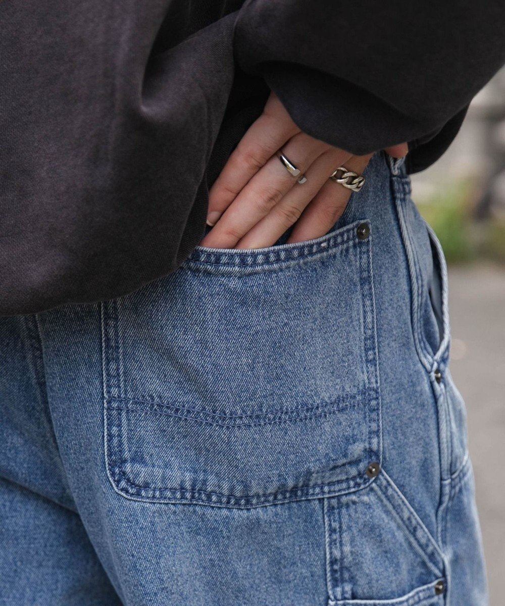 WEGO ワーカーズダブルニーパンツ 