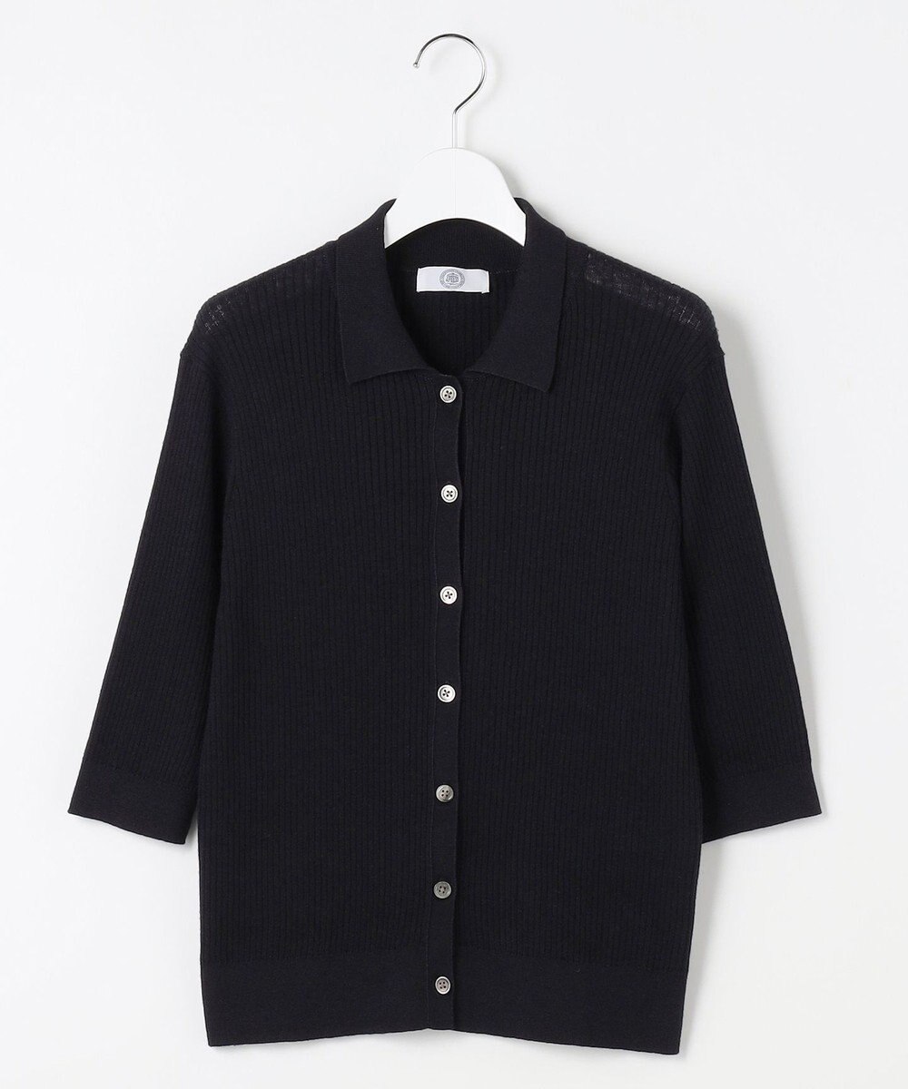 J.PRESS LADIES S LINEN COTTON ポロ ニット 