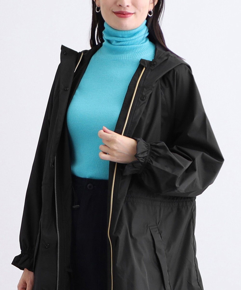 MOONBAT 【撥水】LIGNAGGIO ウエストギャザーフードコート 