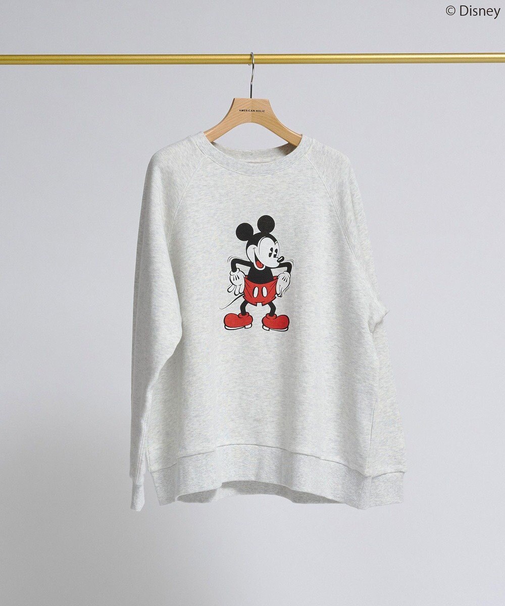 AMERICAN HOLIC 【Mickey&Friends】ビンテージ風スウェット 