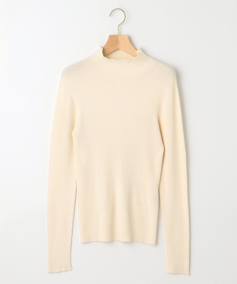 組曲 ホールガーメント ハイネックニット 