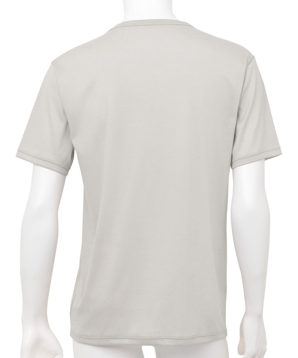 WACOAL MEN インナー　綿100％　洗濯してもやわらかさ続く　毛玉になりにくい　3分袖　Vネック　/ワコールメン　WL5123 