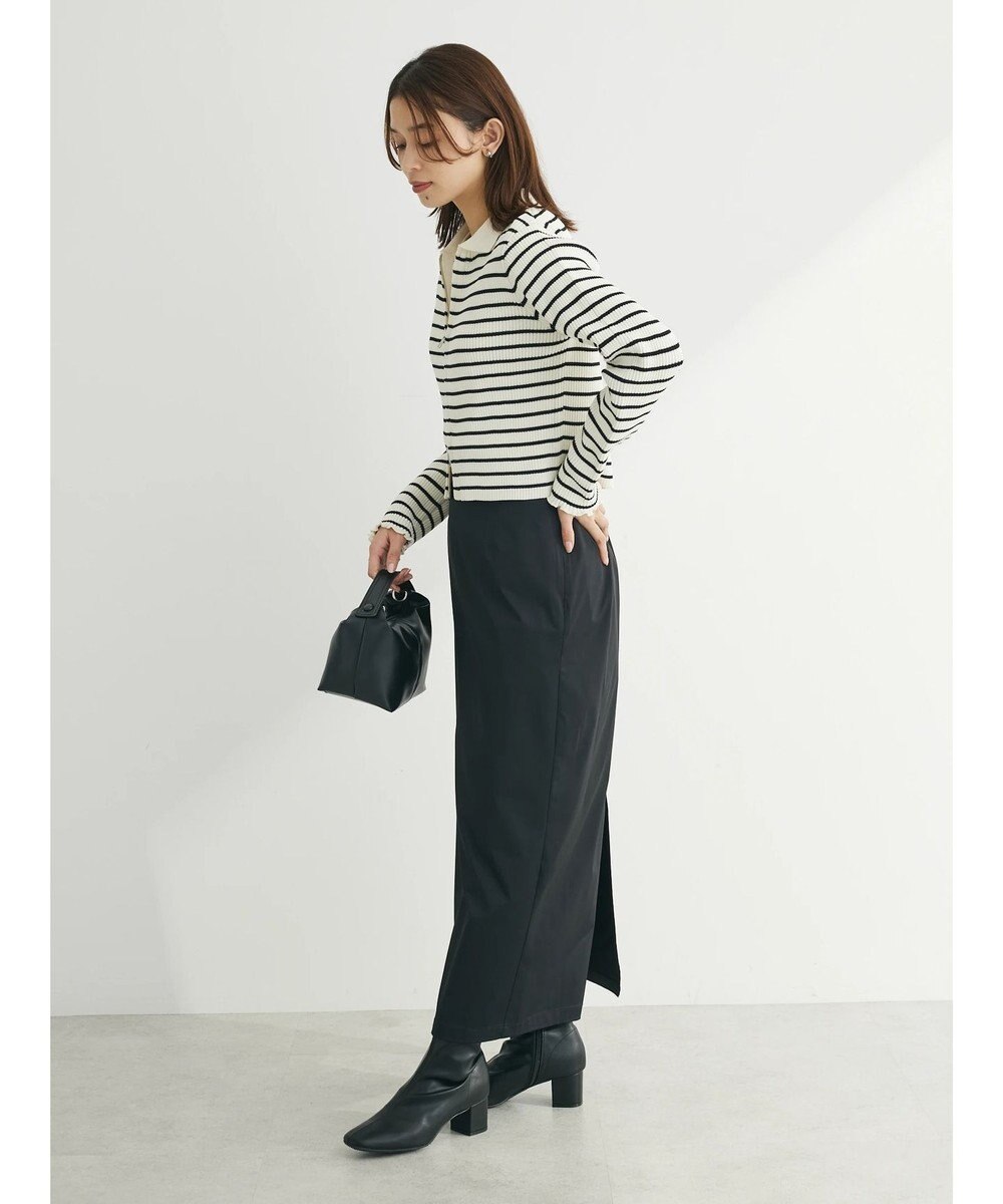 Green Parks ・ＥＬＥＮＣＡＲＥ　ＤＵＥ　Ｗ　ＺＩＰ　ボーダーカーデ 