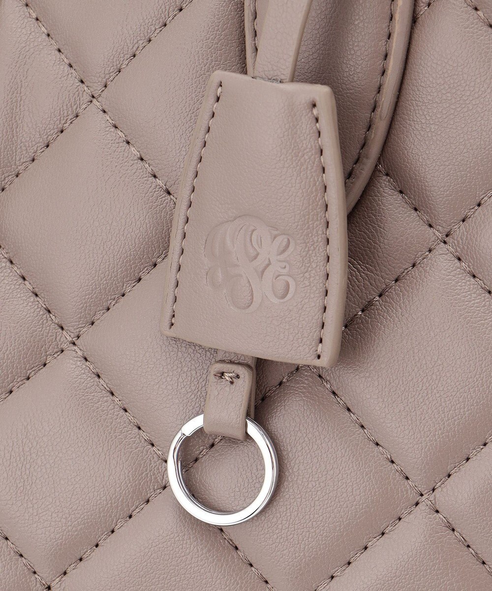 J.PRESS LADIES 【A4サイズ収納可】キルティング トートバッグ 