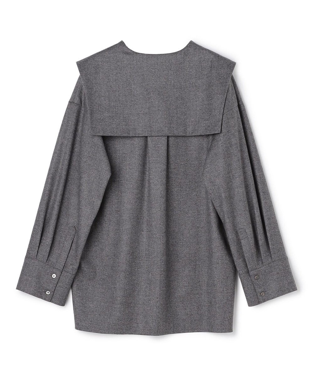 uncrave フランネル BIGカラーシャツ 