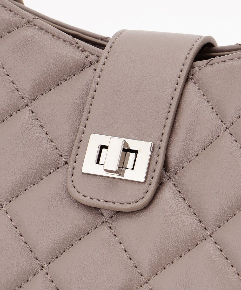 J.PRESS LADIES 【A4サイズ収納可】キルティング トートバッグ 