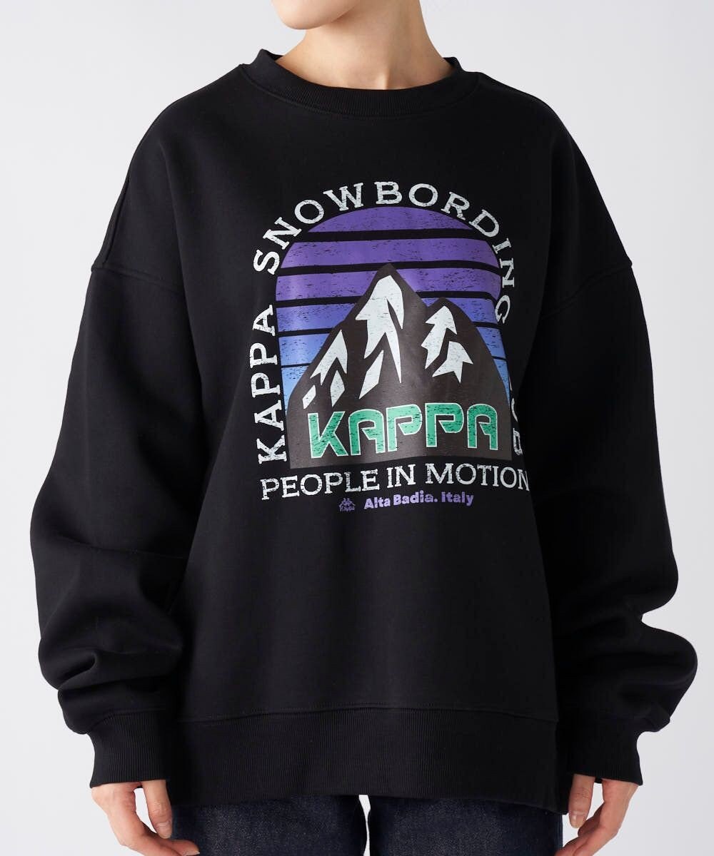 OP／FILA 【Kappa】マウンテンデザイン ユニセックススウェット 