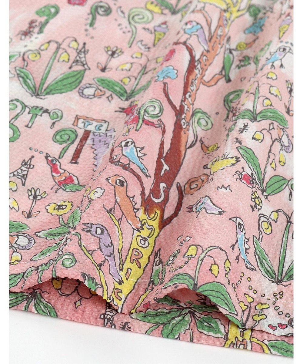 tsumori chisato SLEEP ツモリチサト パジャマ 綿100%(本体) ローン素材 7分袖 長袖 8分丈 レディース UDT213 /ワコール 