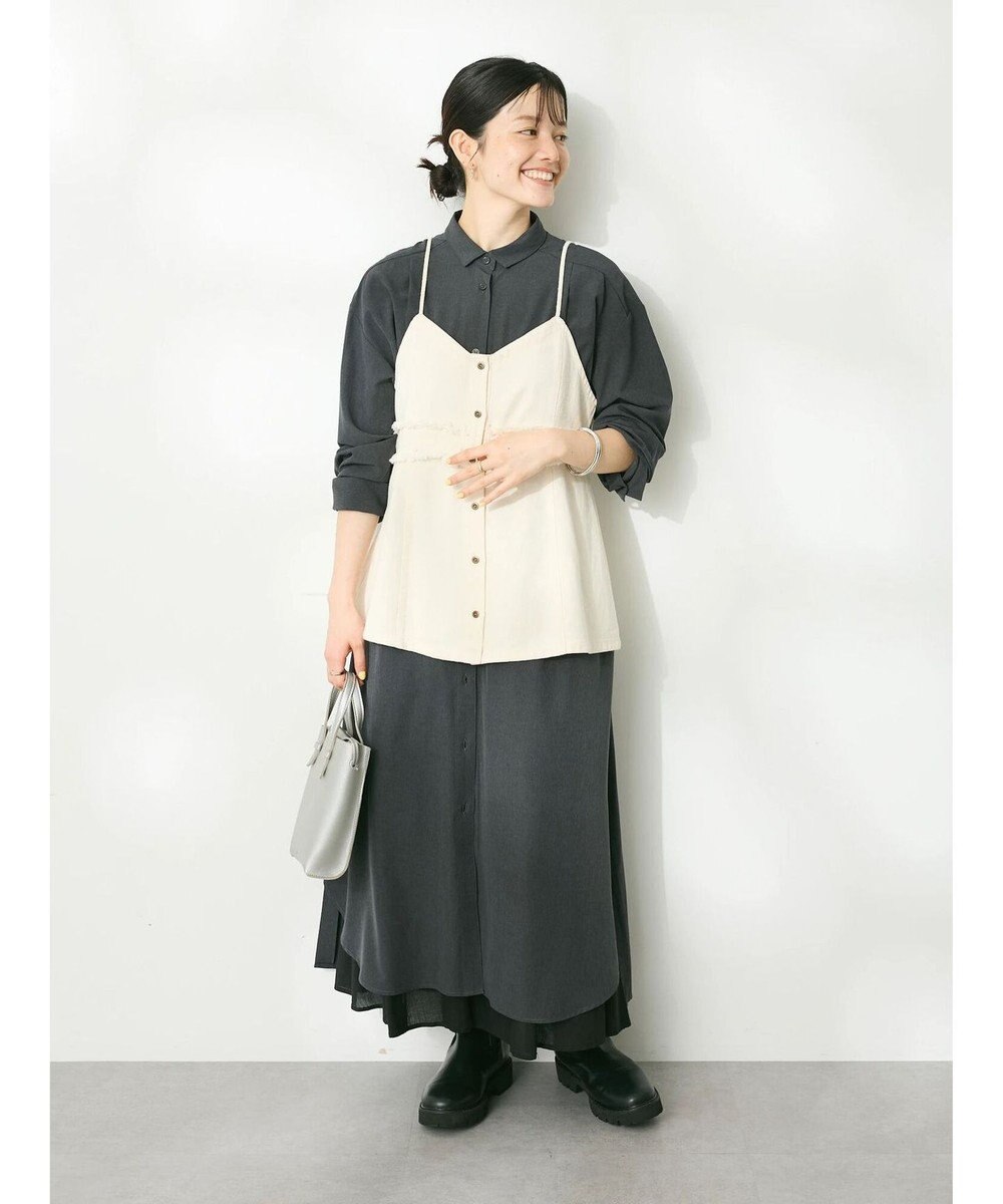 CRAFT STANDARD BOUTIQUE イージーケアタック入りワンピース 