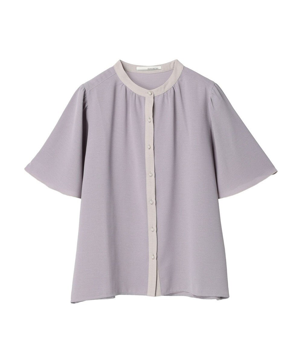 Green Parks ・ＥＬＥＮＣＡＲＥ　ＤＵＥ　バイカラーブラウス 