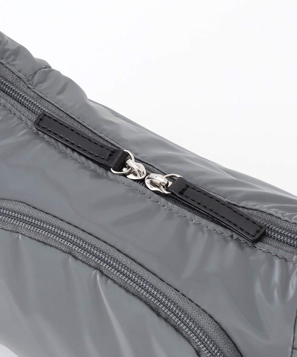 LA BAGAGERIE メタリックドロストポケット　ミニショルダーバッグ 