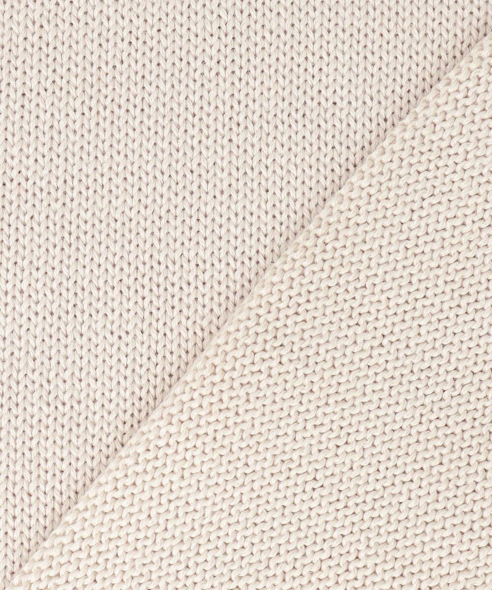 23区 【先行予約】コットンギマ スキッパー ニット 