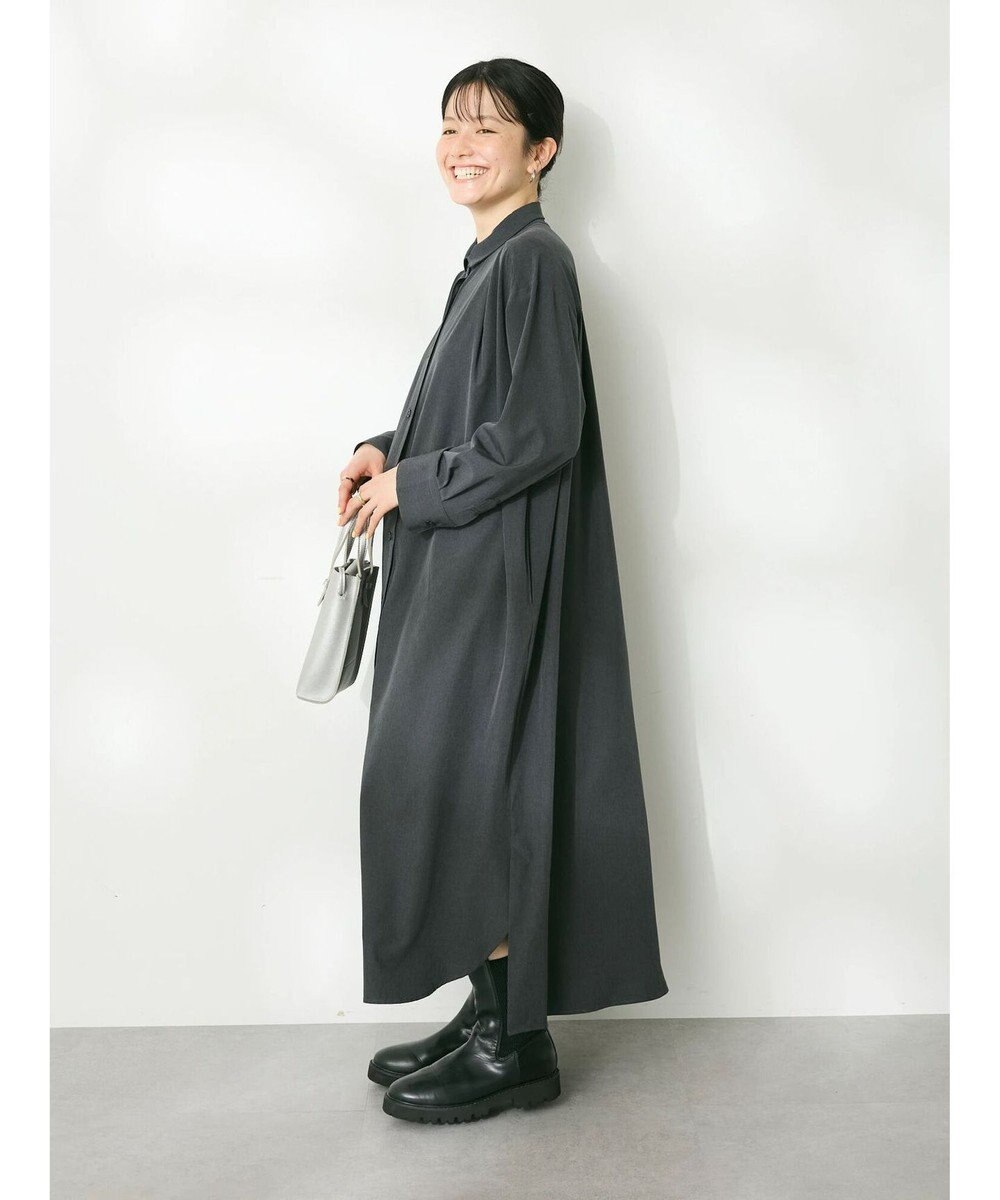 CRAFT STANDARD BOUTIQUE イージーケアタック入りワンピース 