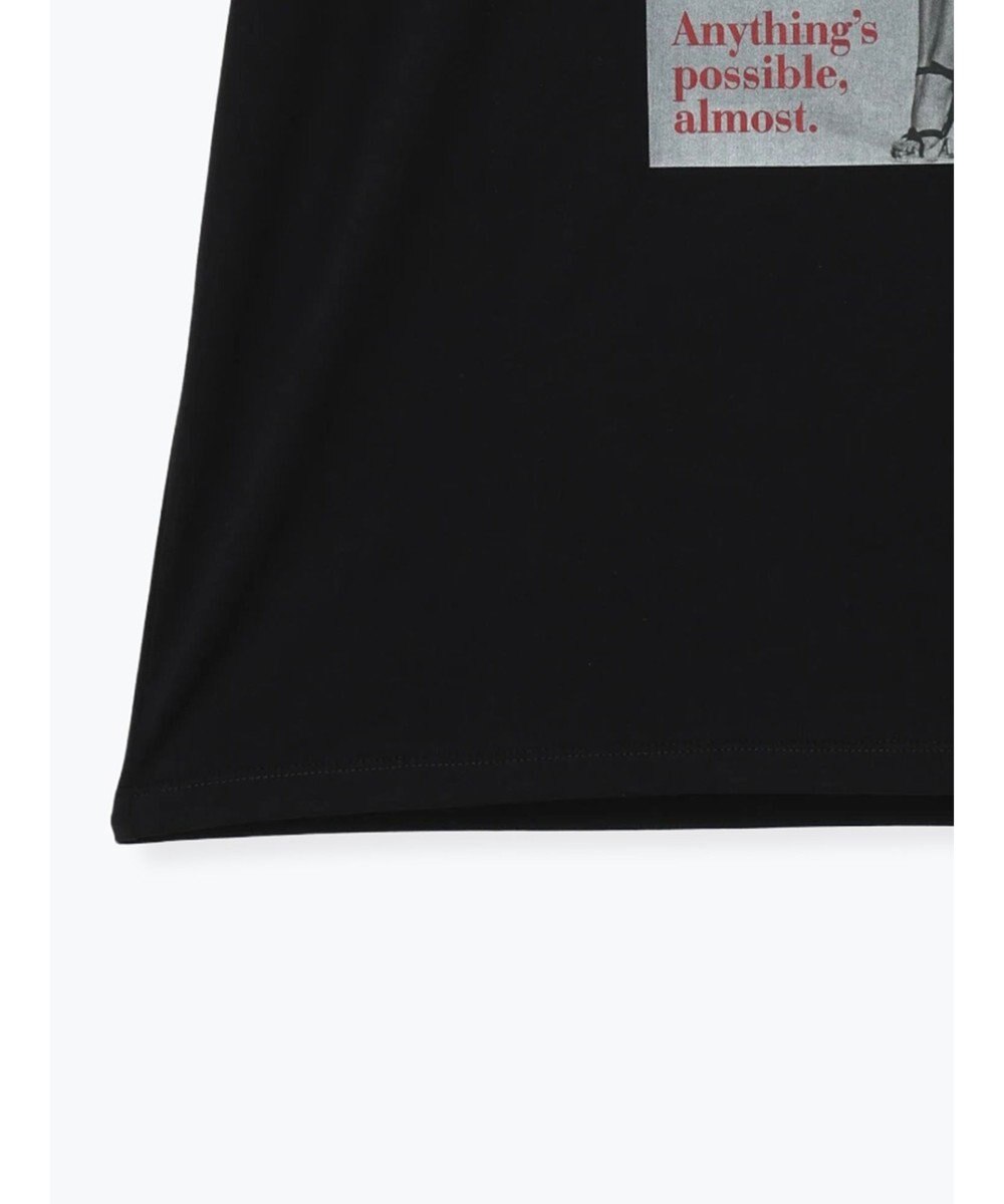 Te chichi マリリンモンローモノクロフォトTシャツ 