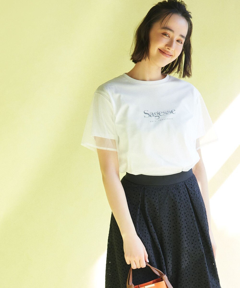 組曲 チュールロゴ Ｔシャツ 