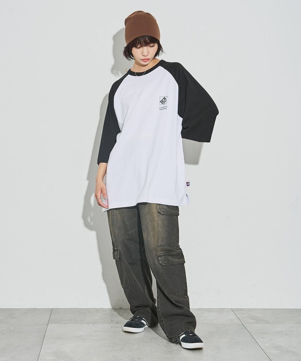 WEGO 【ユニセックス着用ITEM】別注ベンデイビスラグランT 