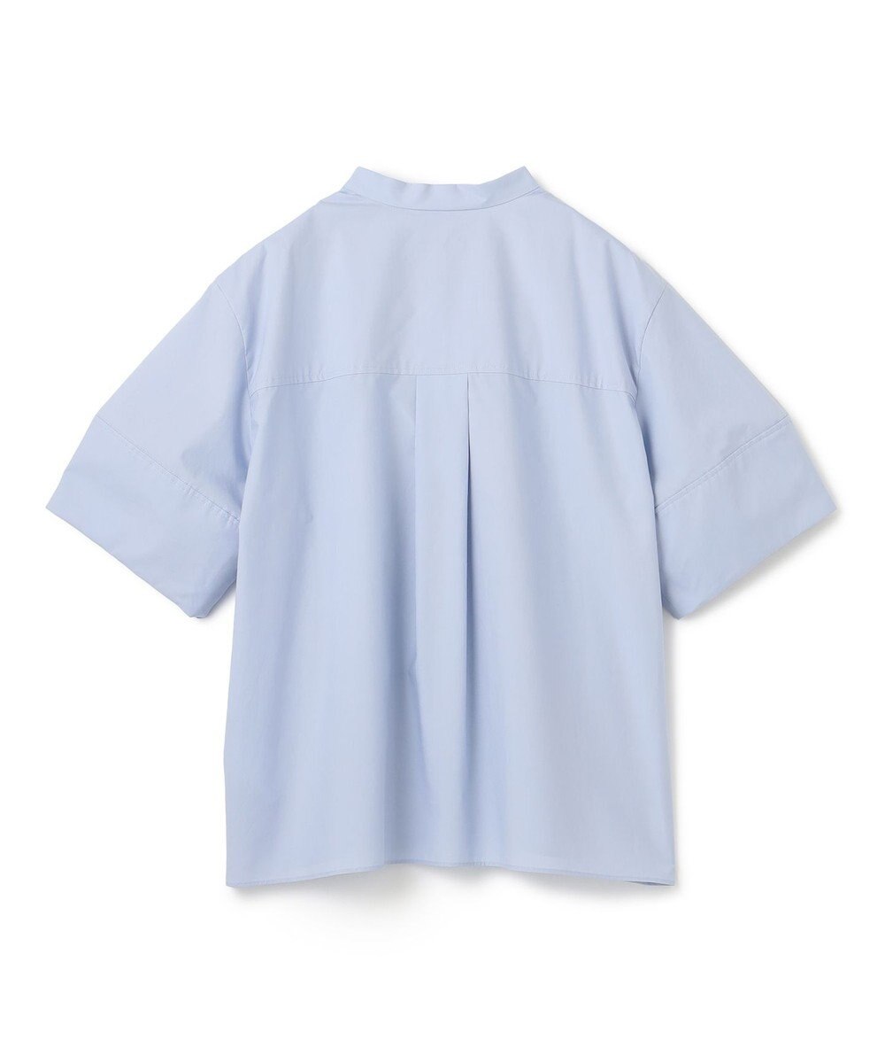 JOSEPH 【洗える】コットンシルク　フルオープンブラウス 