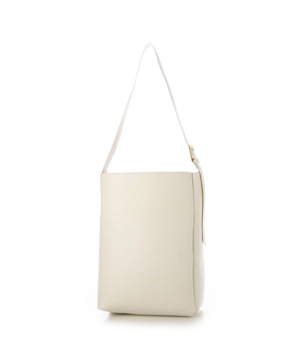 UNBILLION カシュカシュ cachecache / アシンメトリーバックル付きホーボーバッグ 