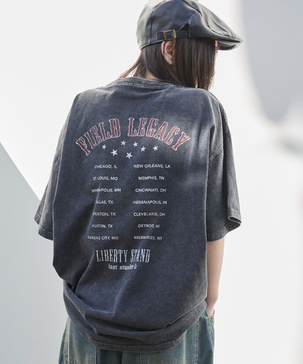 WEGO ヴィンテージウォッシュグラフィックBIGT 