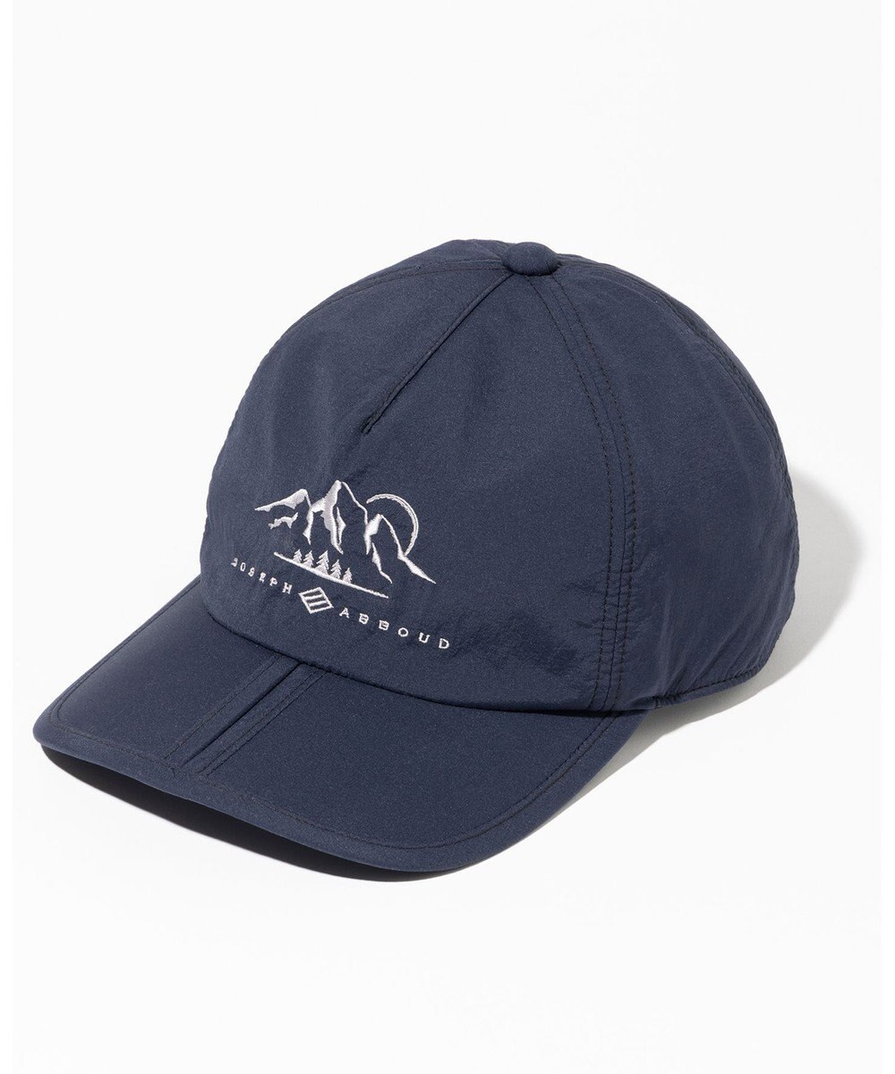 JOSEPH ABBOUD MOUNTAIN 【ECO撥水・軽量・折り畳み可】ライトワッシャーキャップ 