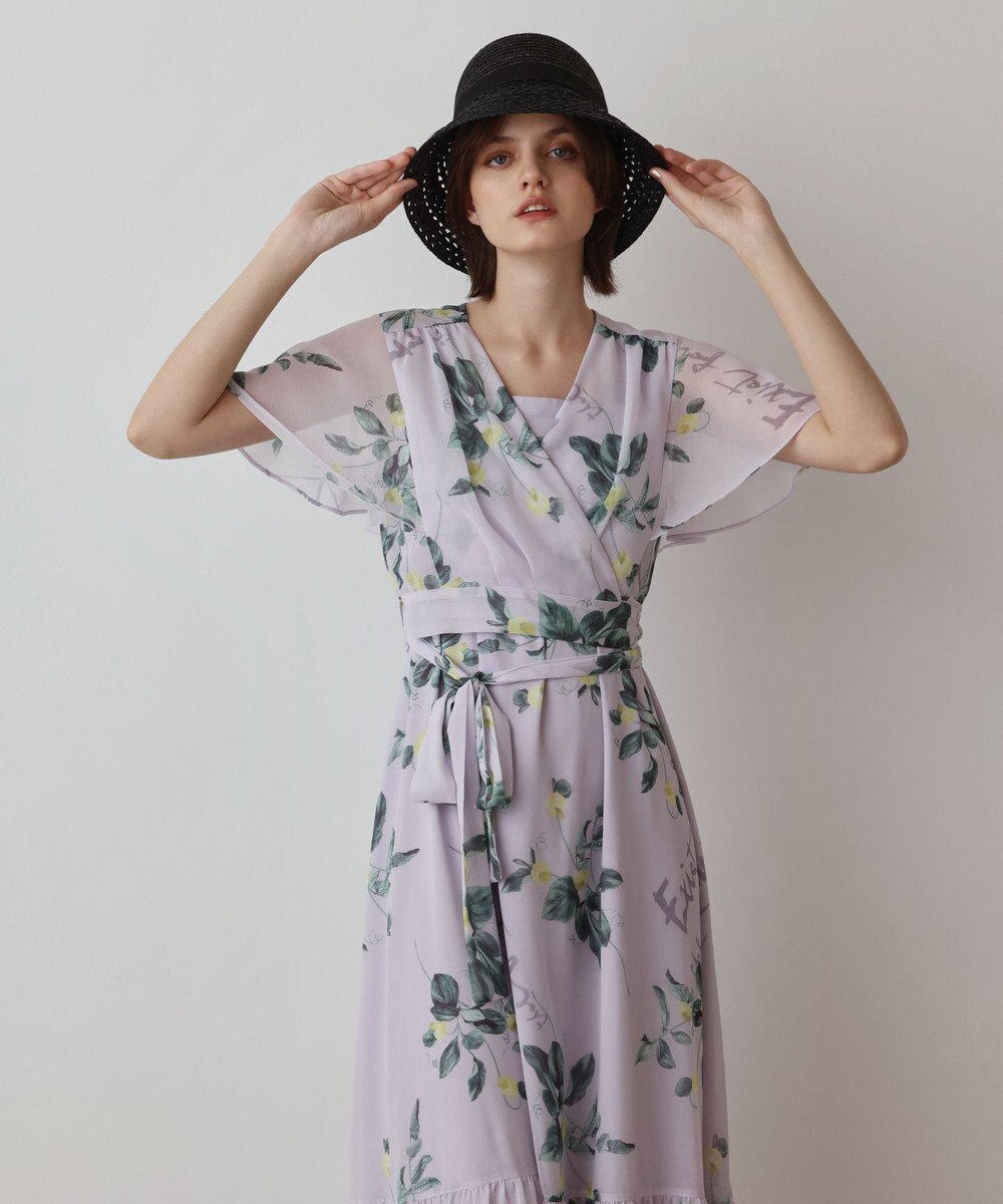 GRACE CONTINENTAL プリントセパレートワンピース 