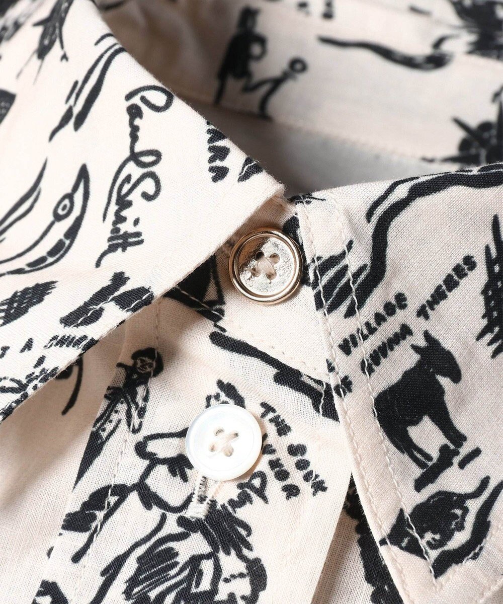 Paul Smith Travel Stories プリント シャツ 