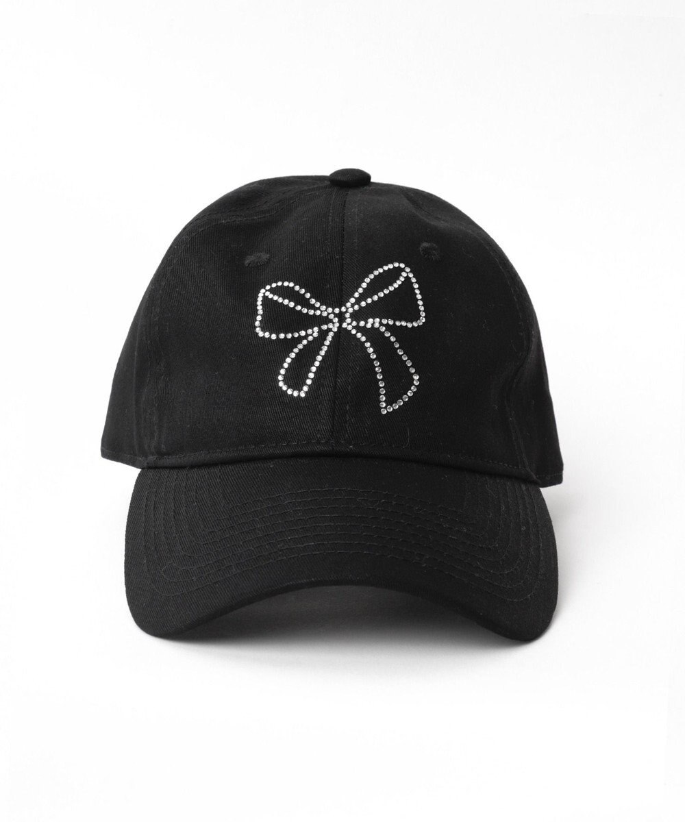 WEGO ラインストーンロゴキャップ 