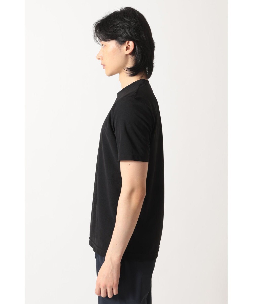 DAKS エンボスロゴ ポリエステルTシャツ 