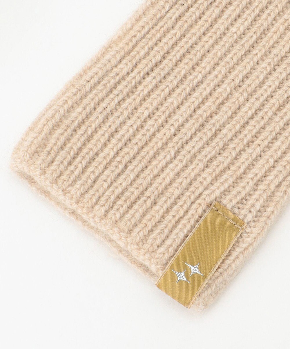 MOONBAT 【カシミヤ100%】リブニットアームウォーマー 