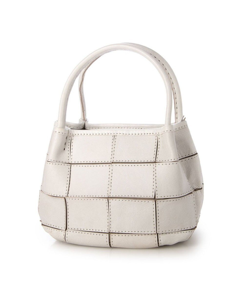 UNBILLION ピークスピーク PEAKSPEAK / 牛革パッチワーク・フラップトートS 