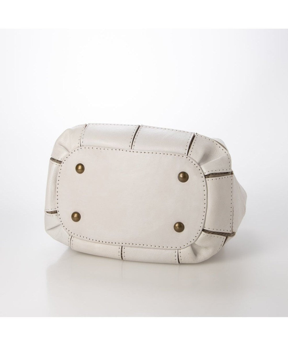 UNBILLION ピークスピーク PEAKSPEAK / 牛革パッチワーク・フラップトートS 