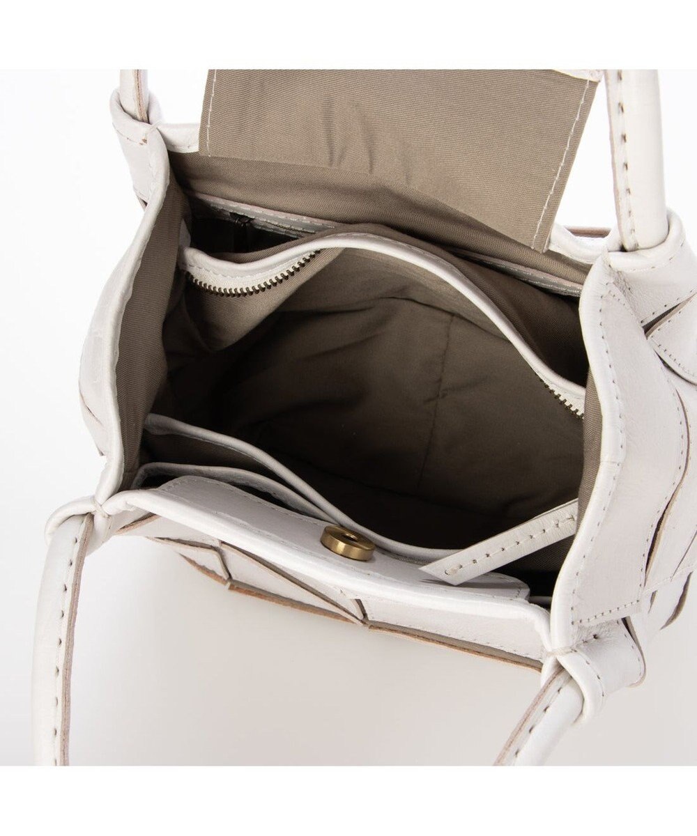 UNBILLION ピークスピーク PEAKSPEAK / 牛革パッチワーク・フラップトートS 