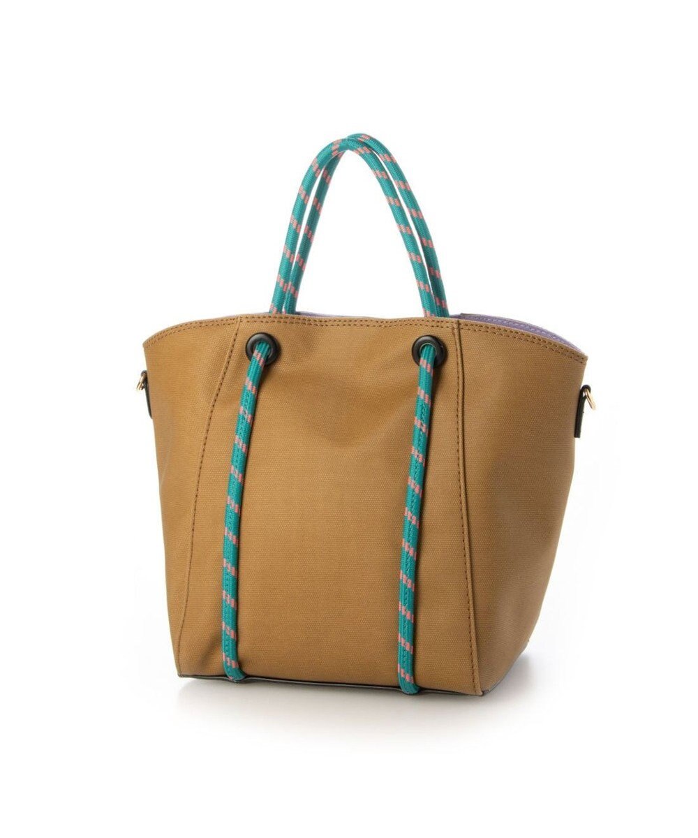 UNBILLION カシュカシュ cachecache / コーティングキャンバスロープハンドルトート 