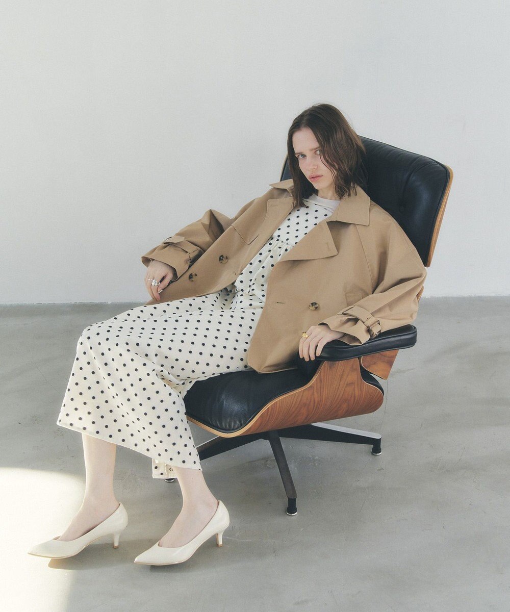 YECCA VECCA メタルラインパンプス 