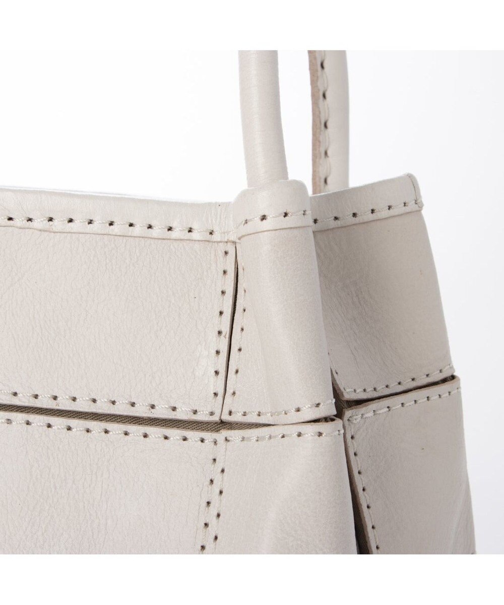 UNBILLION ピークスピーク PEAKSPEAK / 牛革パッチワーク・フラップトートS 