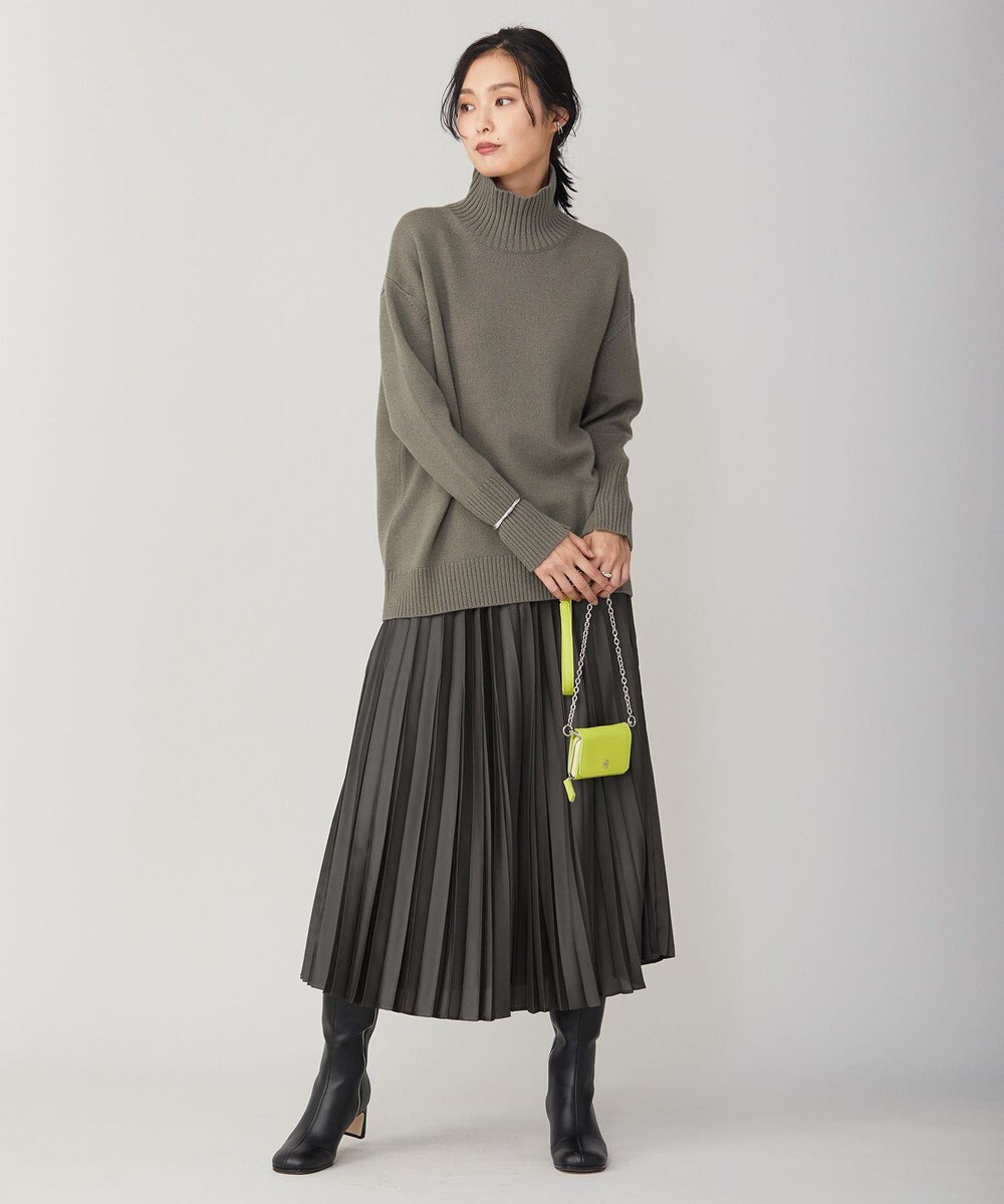 ICB 【新色追加・WEB限定カラーあり】 ソフトカシミヤミックス ハイネックニット 