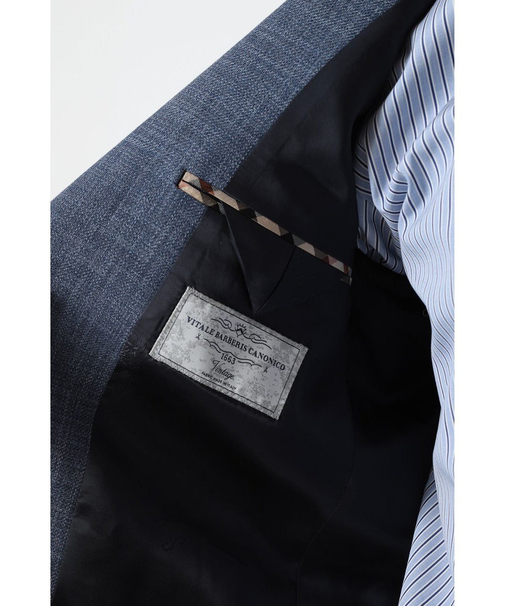 DAKS ウールコットンダークブルージャケット 